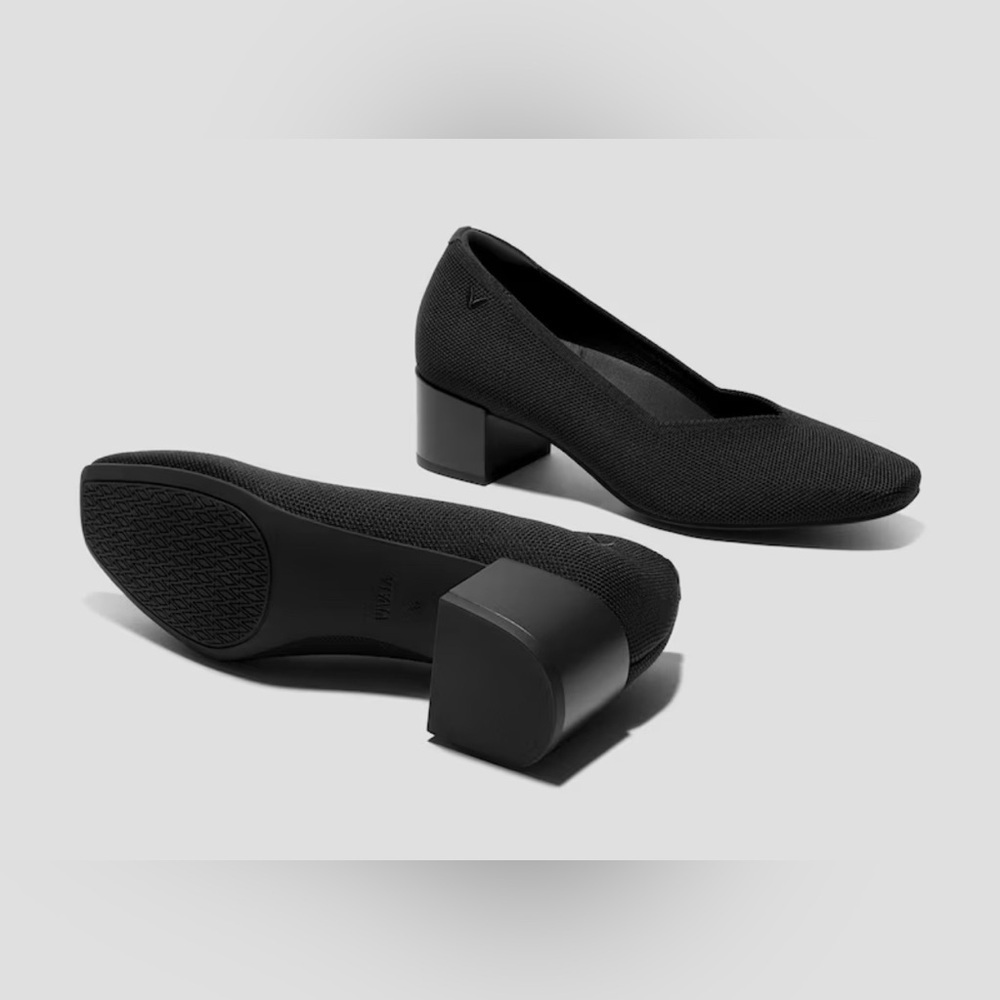Vivaia Square Toe Lounge Shoes with Wide Heel (Megan), Size US 6/36.5 - Picture 5 of 15
